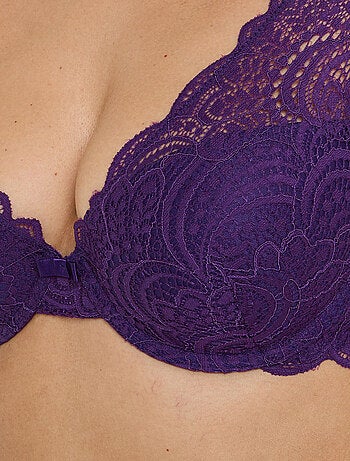 Soutien-gorge ampli foulard dentelle Dentelle - RougeGorge Lingerie