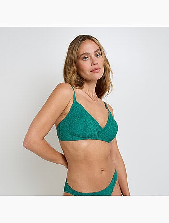 Soutien-gorge ampli sans armatures dentelle Sweet - RougeGorge Lingerie