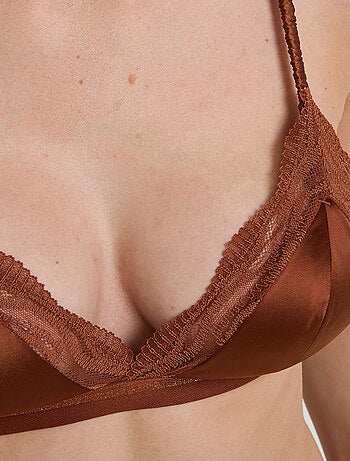 Soutien gorge ampli sans armatures microfibre Hope - RougeGorge Lingerie