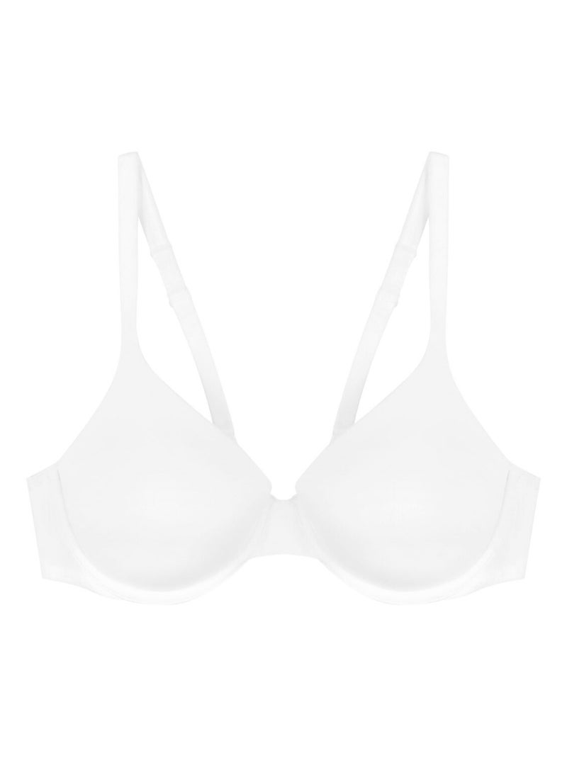 Soutien-gorge ampliforme armatures souples femme My Fit Athena Blanc - Kiabi