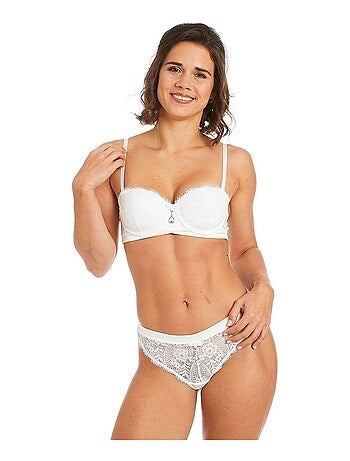 Soutien-gorge ampliforme bandeau coque moulée RUBAN - Pomm'Poire