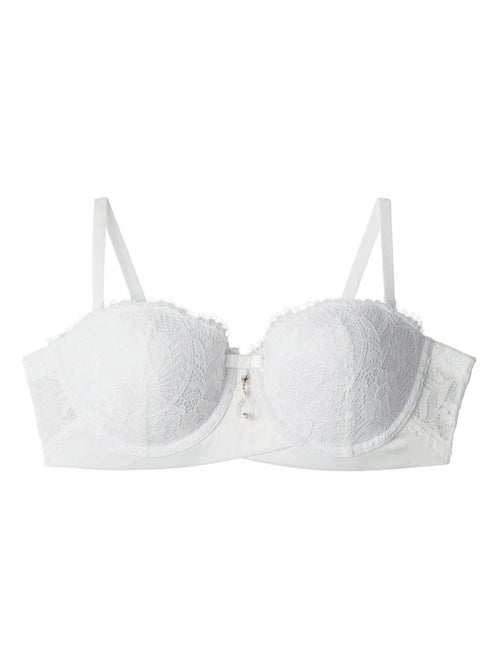 Soutien-gorge ampliforme bandeau coque moulée RUBAN - Pomm'Poire - Kiabi