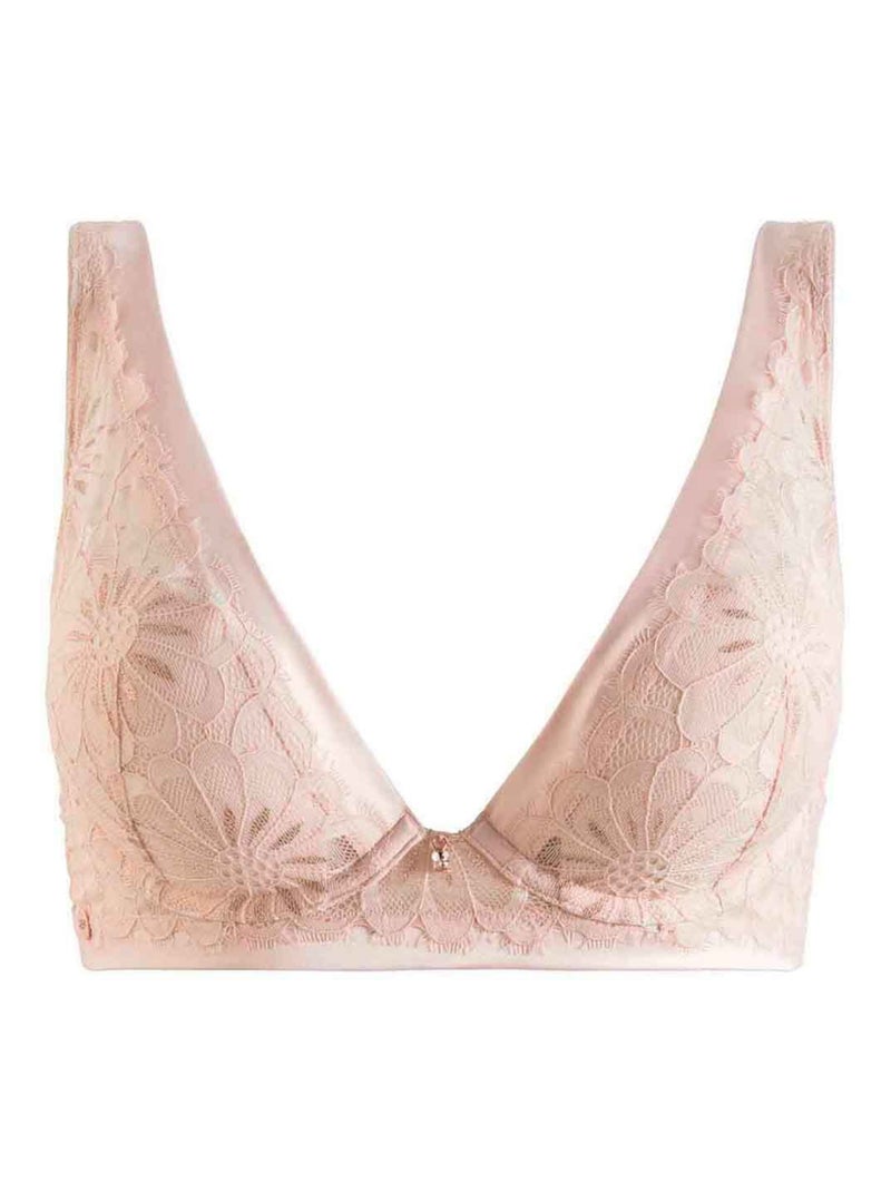 Soutien-gorge ampliforme coque moulée ACQUISE - Brigitte Bardot Lingerie Rose - Kiabi
