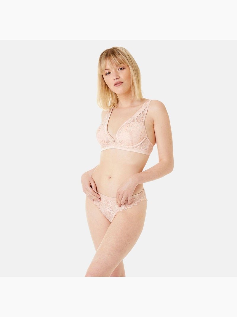 Soutien-gorge ampliforme coque moulée ACQUISE - Brigitte Bardot Lingerie Rose - Kiabi