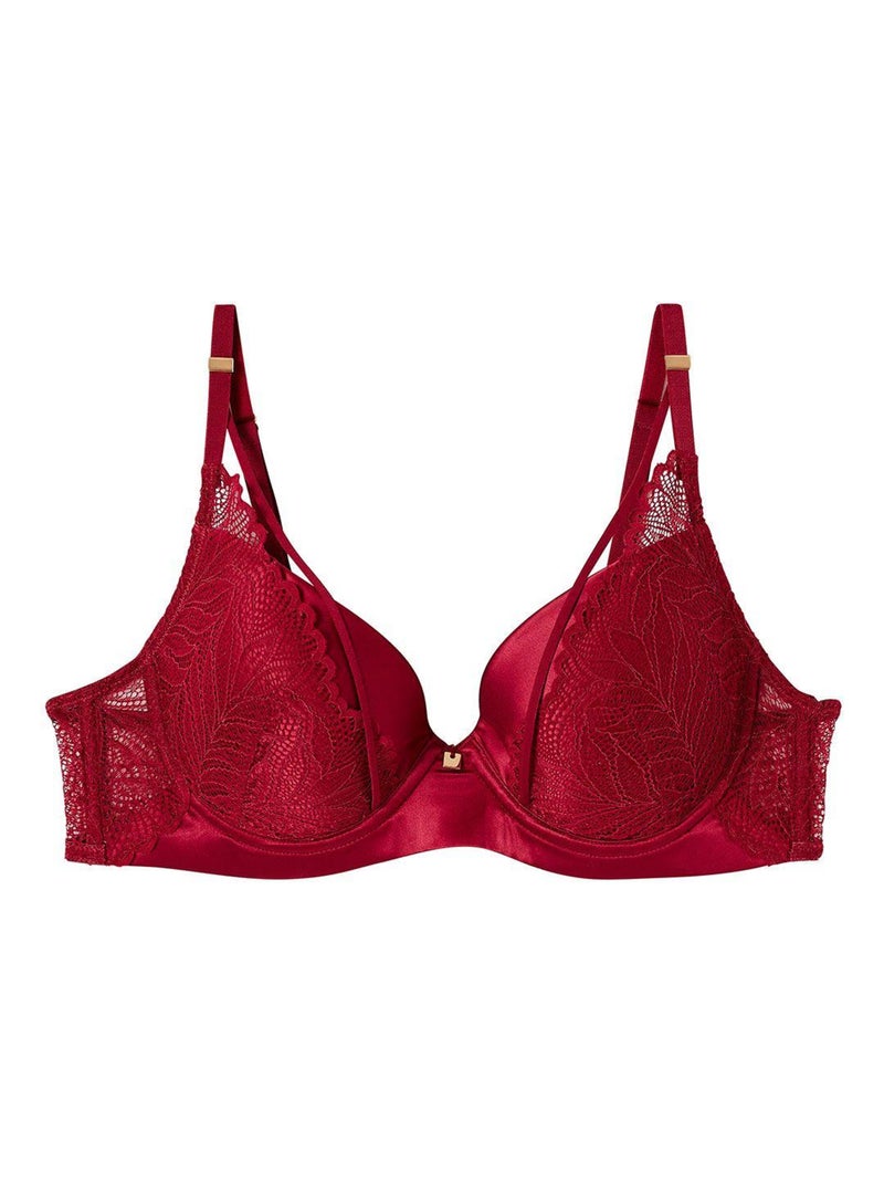 Soutien-gorge ampliforme coque moulée AMSTERDAM - Camille Cerf & Pomm'Poire Rose - Kiabi