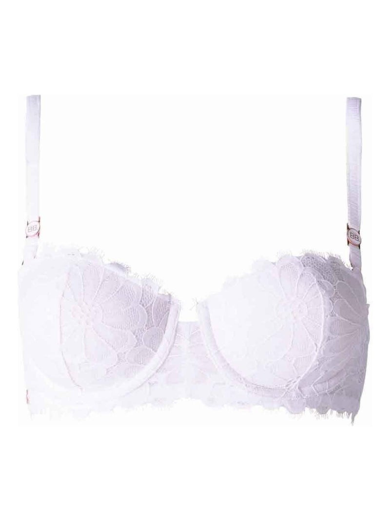 Soutien-gorge ampliforme coque moulée COLLECTION - Brigitte Bardot Lingerie Blanc - Kiabi
