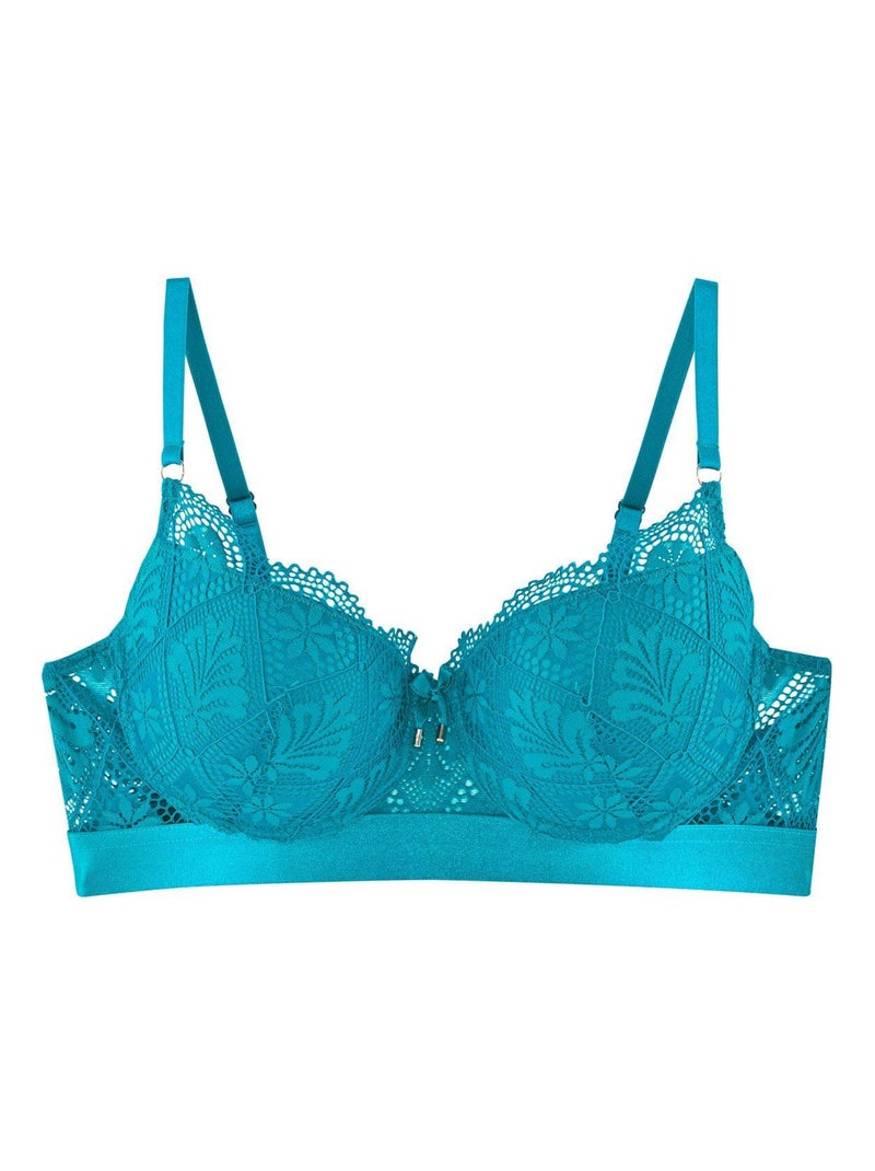 Soutien-gorge ampliforme coque moulée CONFISERIE - Pomm'Poire Bleu - Kiabi
