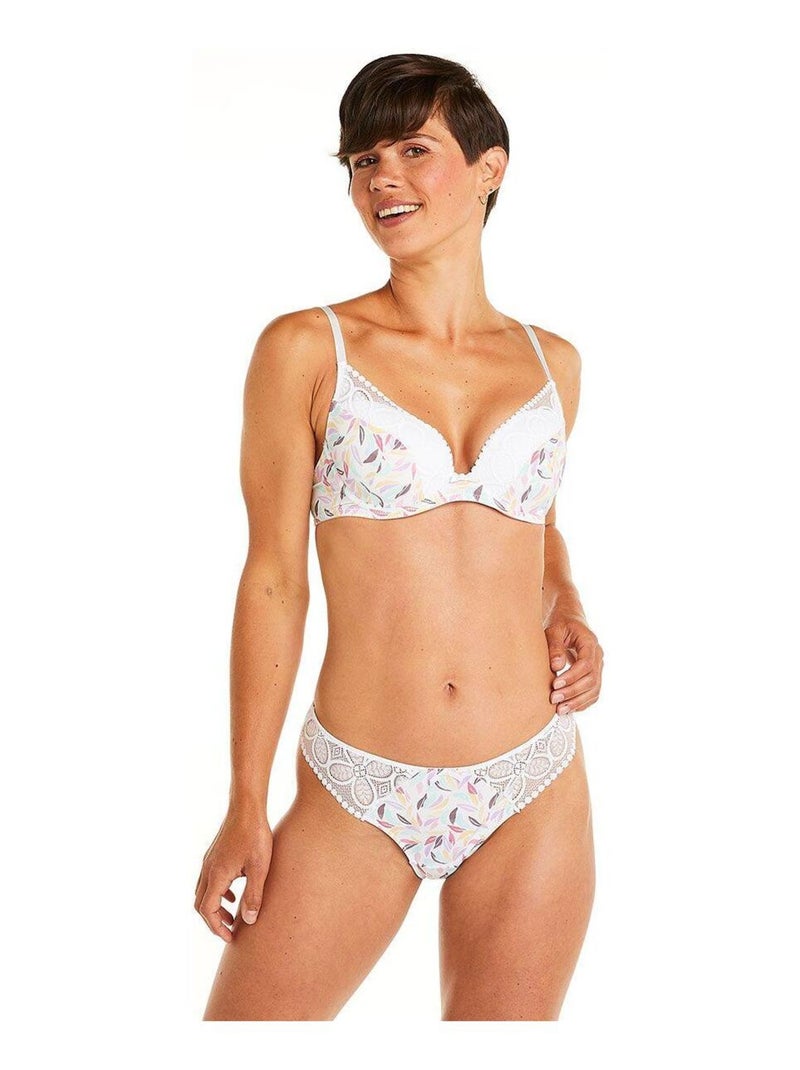 Soutien-gorge ampliforme coque moulée ENTRACTE - Pomm'Poire Multicolore - Kiabi