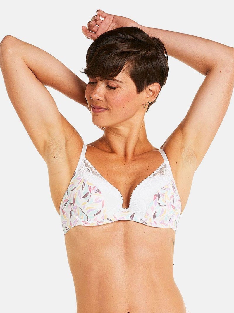 Soutien-gorge ampliforme coque moulée ENTRACTE - Pomm'Poire Multicolore - Kiabi