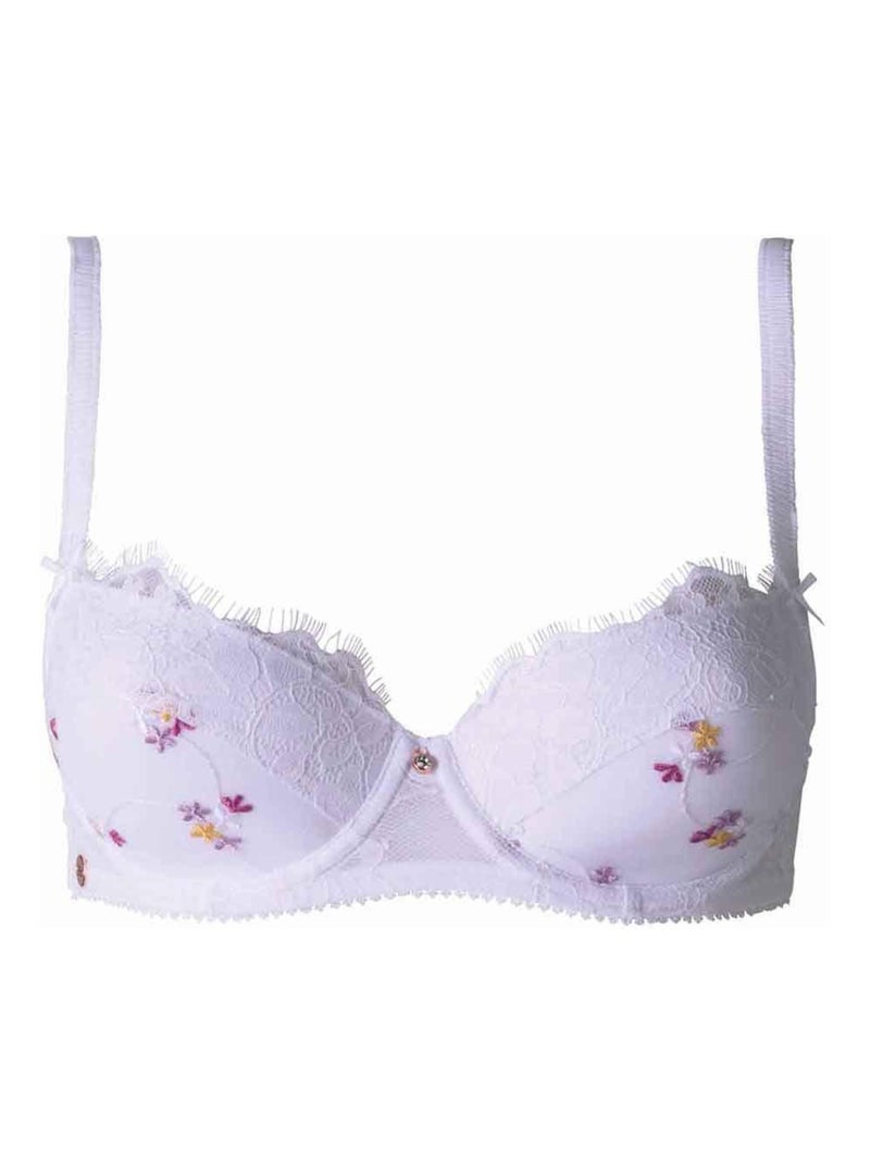 Soutien-gorge ampliforme coque moulée FRENCHY - Brigitte Bardot Lingerie Blanc - Kiabi