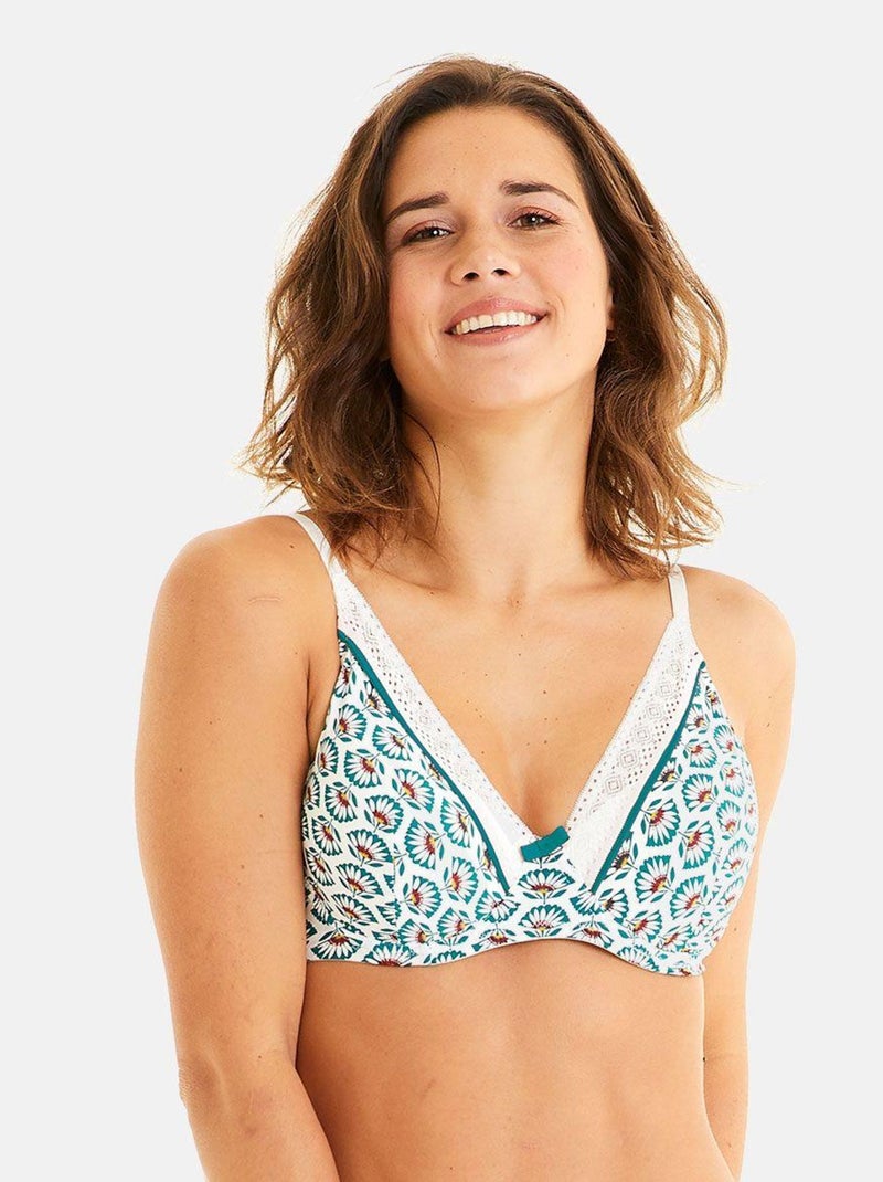 Soutien-gorge ampliforme coque moulée IMPALA - Pomm'Poire Blanc - Kiabi
