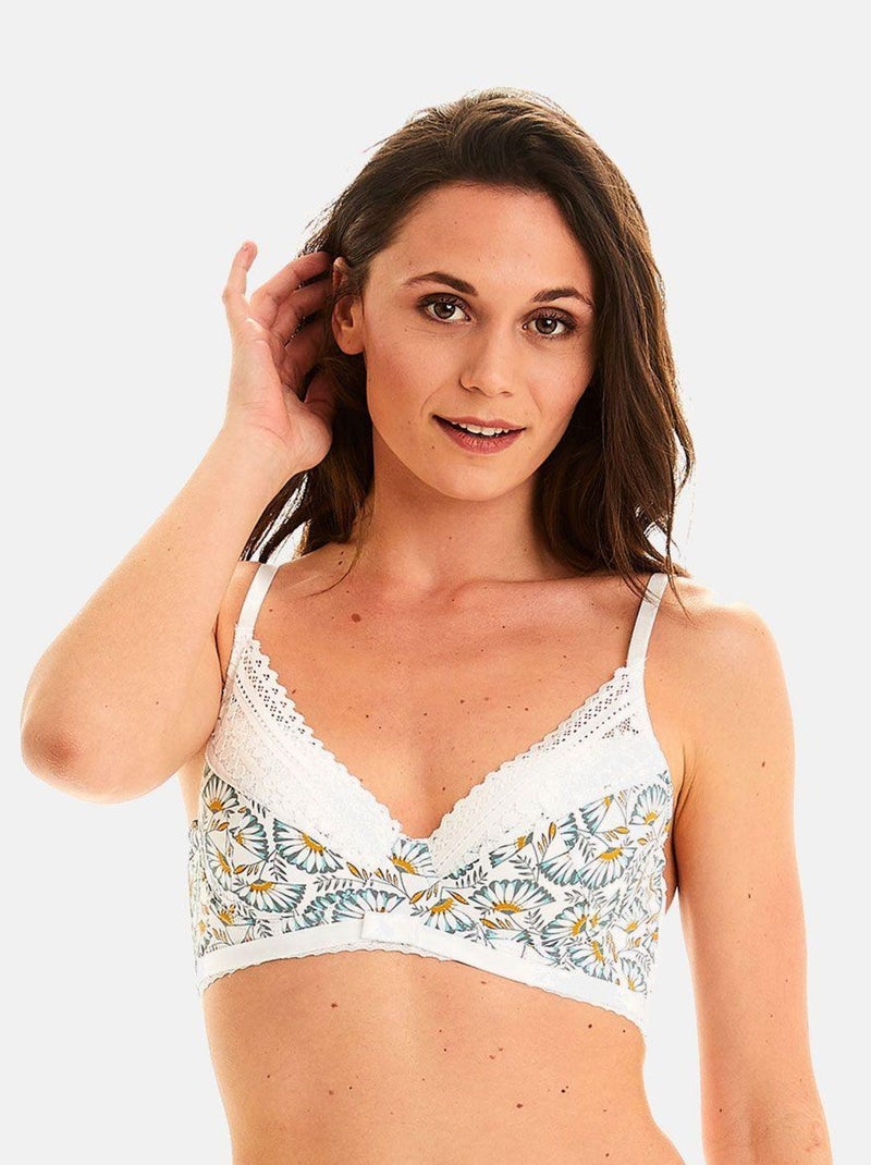Soutien-gorge ampliforme coque moulée IMPREVU - Pomm'Poire Blanc - Kiabi