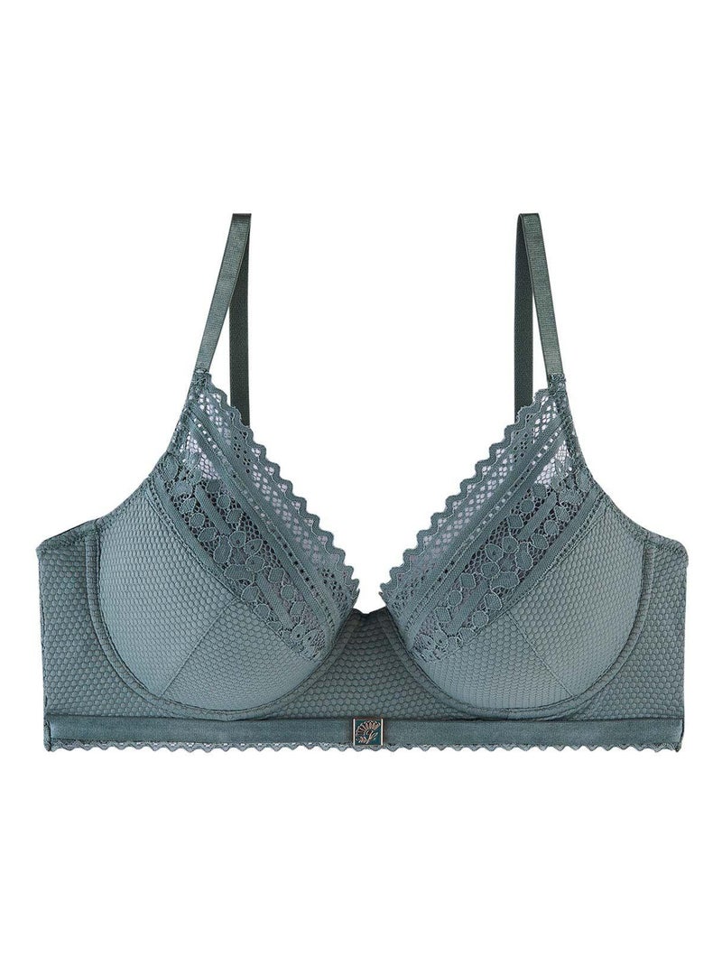 Soutien-gorge ampliforme coque moulée IMPREVU - Pomm'Poire Vert - Kiabi