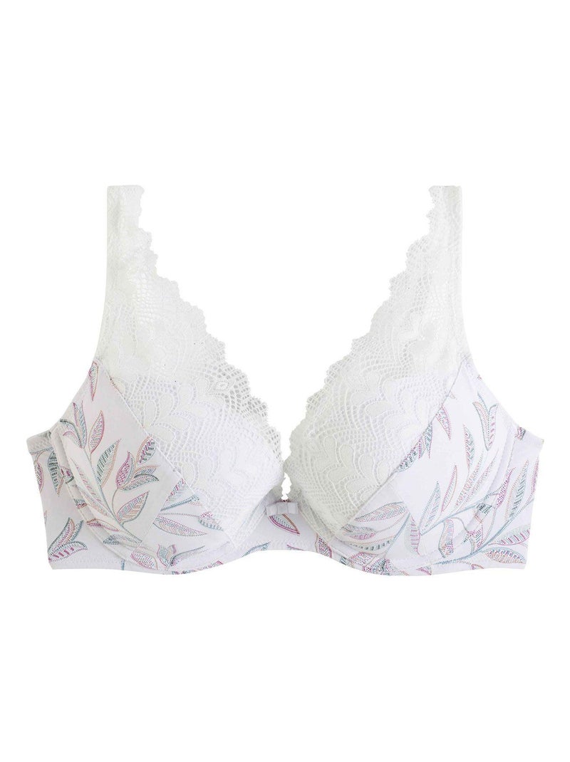 Soutien-gorge ampliforme coque moulée INDEX - Pomm'Poire Blanc - Kiabi