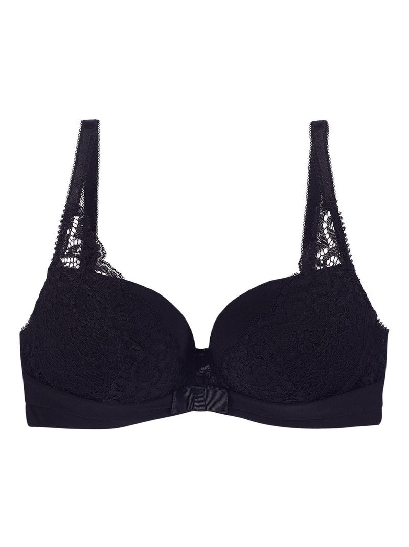 Soutien-gorge ampliforme coque moulée INNOCENTE - Pomm'Poire Noir - Kiabi