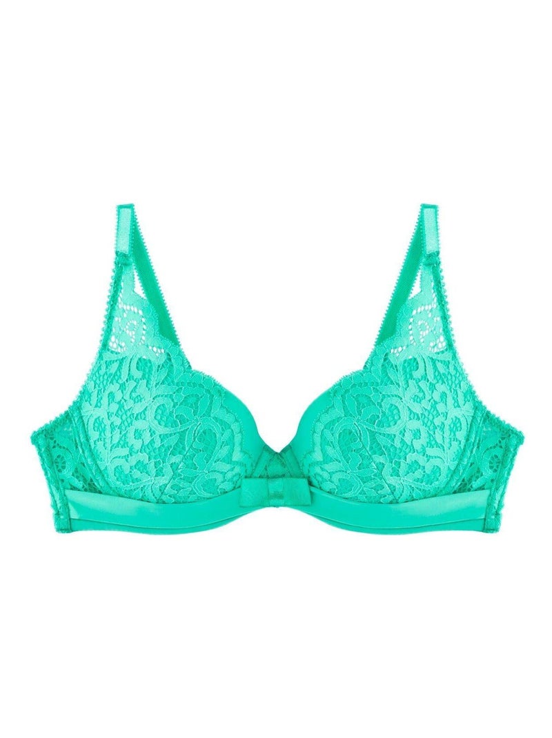 Soutien-gorge ampliforme coque moulée INNOCENTE - Pomm'Poire Vert - Kiabi