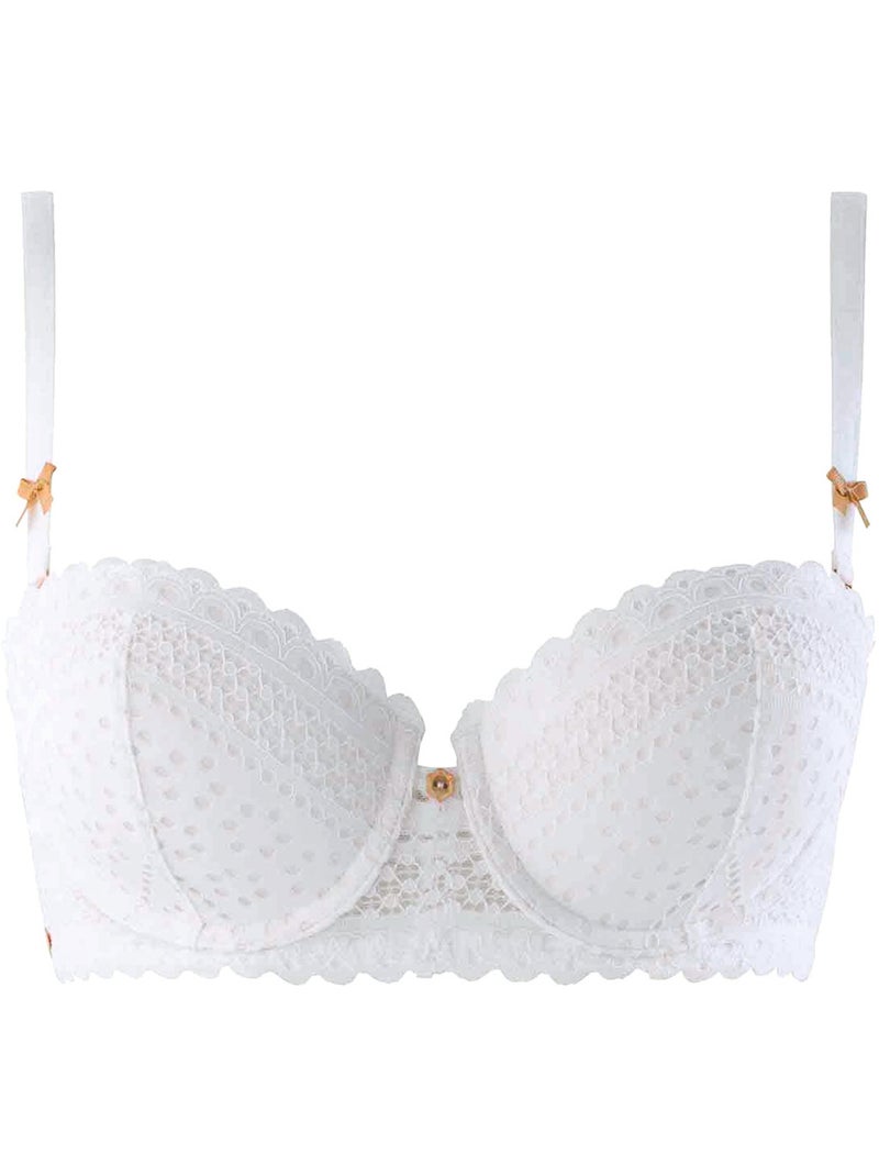 Soutien-gorge ampliforme coque moulée INSTINCT - Brigitte Bardot Lingerie Blanc - Kiabi