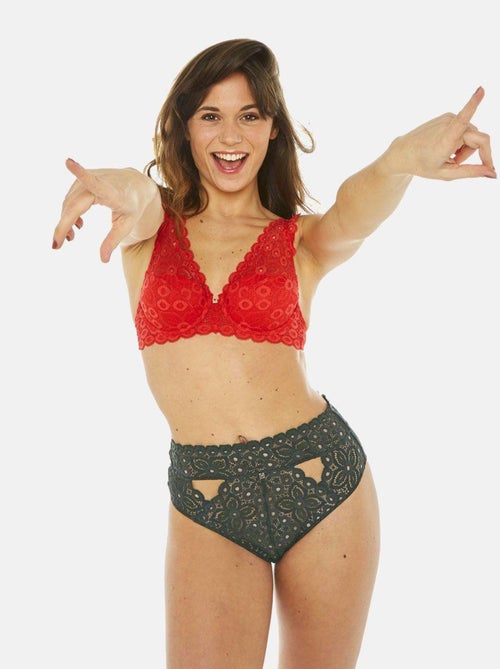 Soutien-gorge ampliforme coque moulée INTREPIDE - Camille Cerf & Pomm'Poire - Kiabi