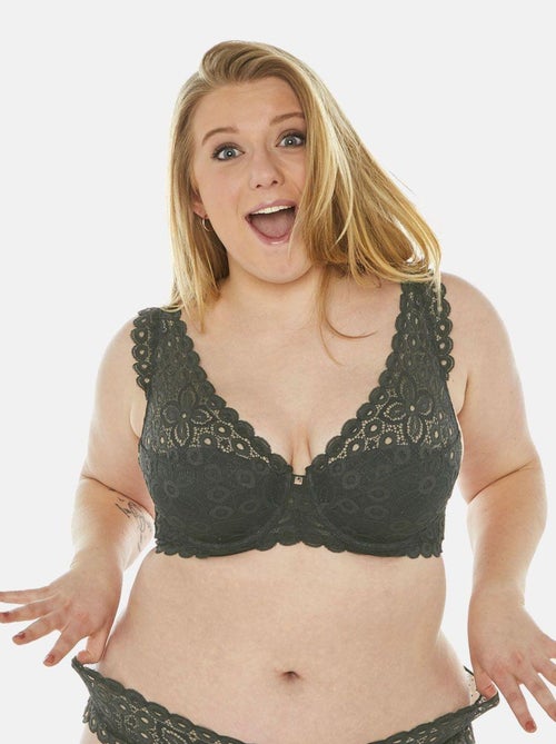 Soutien-gorge ampliforme coque moulée INTREPIDE - Camille Cerf & Pomm'Poire - Kiabi