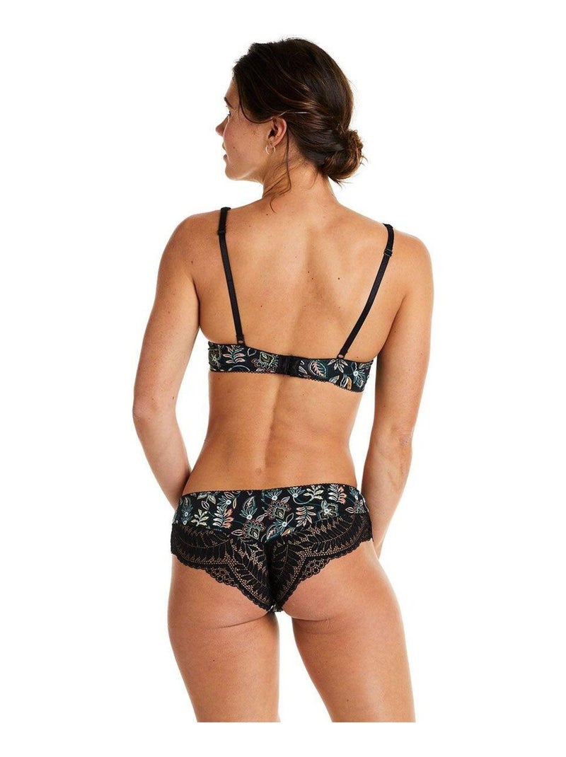 Soutien-gorge ampliforme coque moulée IVRESSE - Pomm'Poire Noir - Kiabi