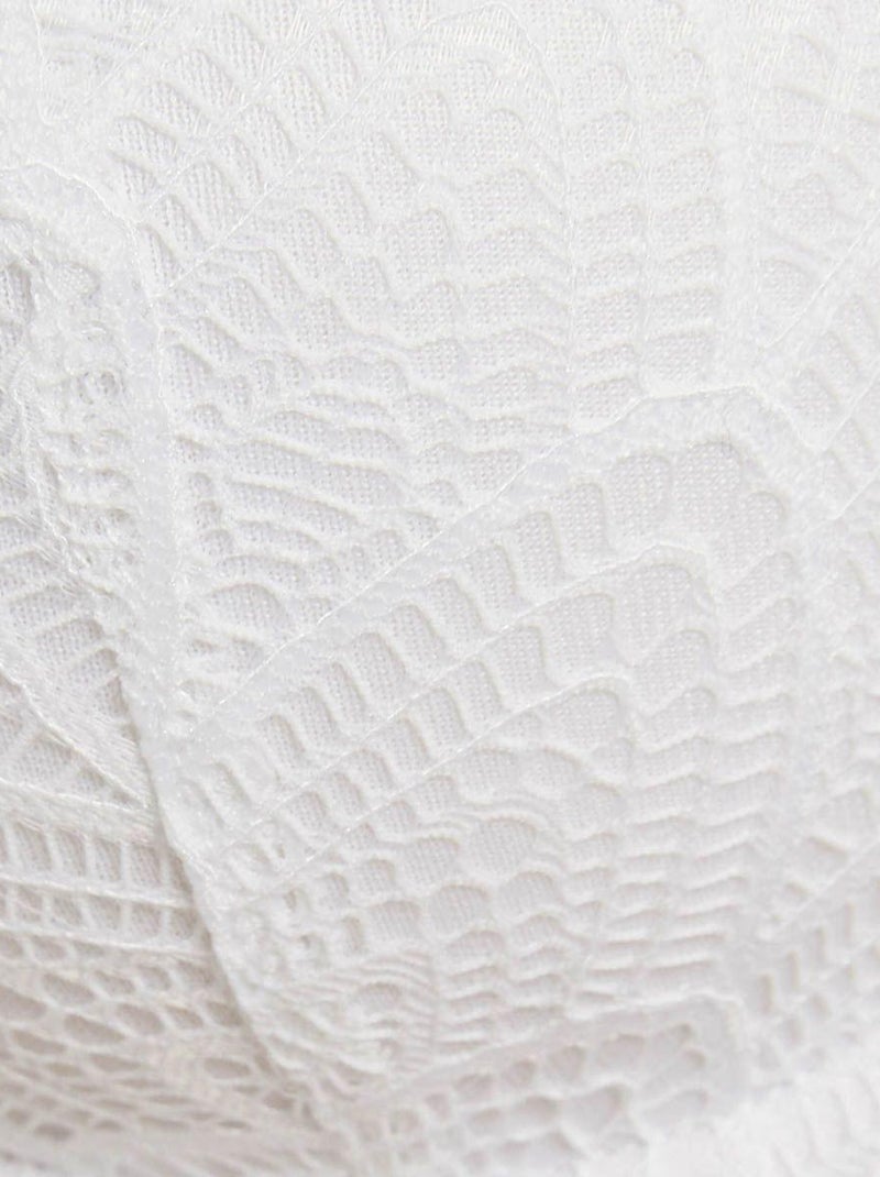 Soutien-gorge ampliforme coque moulée JUSTINE DENTELLE - Morgan Lingerie Blanc - Kiabi