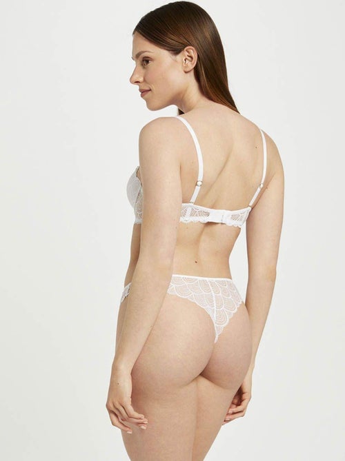 Soutien-gorge ampliforme coque moulée JUSTINE DENTELLE - Morgan Lingerie - Kiabi