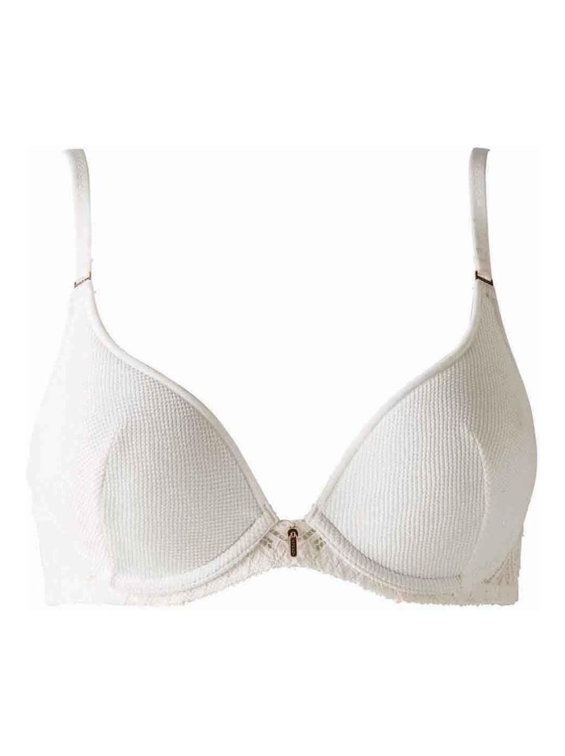 Soutien-gorge ampliforme coque moulée KIM - Morgan Lingerie Blanc - Kiabi
