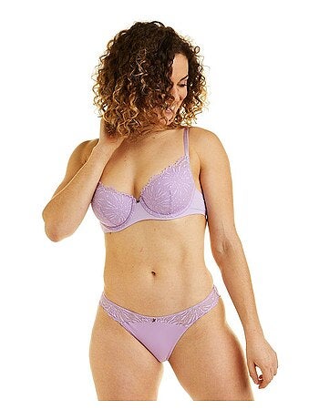 Soutien-gorge ampliforme coque moulée LILAS - Camille Cerf & Pomm'Poire