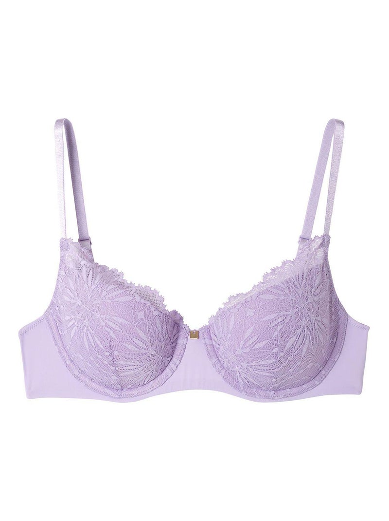 Soutien-gorge ampliforme coque moulée LILAS - Camille Cerf & Pomm'Poire Violet - Kiabi