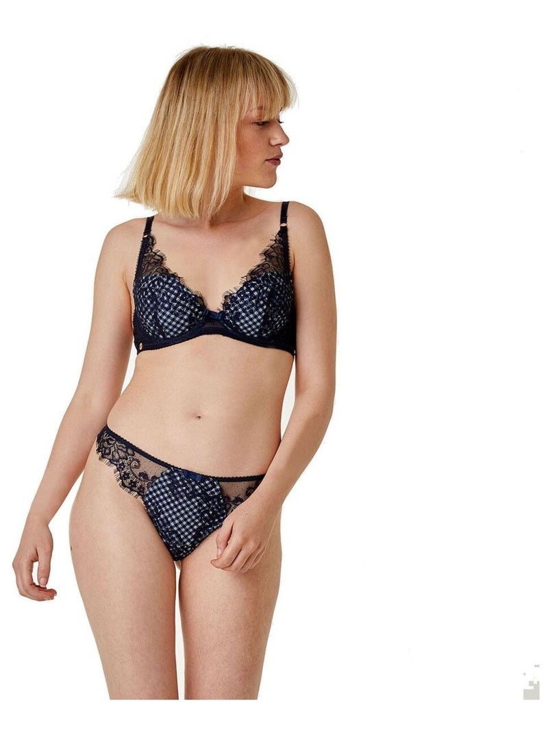 Soutien-gorge ampliforme coque moulée MAGAZINE - Brigitte Bardot Lingerie Bleu - Kiabi