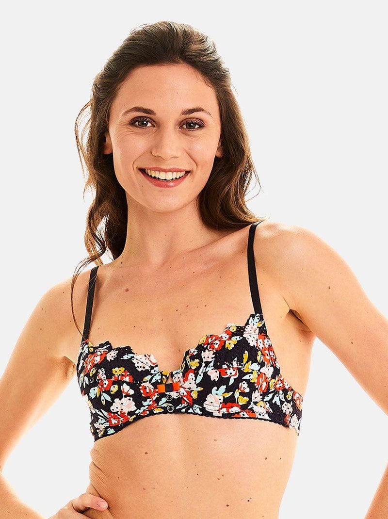 Soutien-gorge ampliforme coque moulée MAGMA - Pomm'Poire Bleu - Kiabi