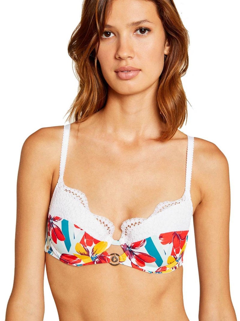 Soutien-gorge ampliforme coque moulée MARILOU - Morgan Blanc - Kiabi