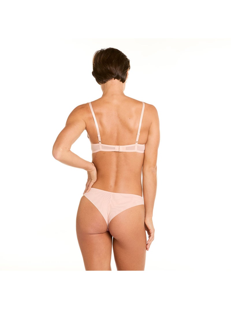 Soutien-gorge ampliforme coque moulée MASQUE - Pomm'Poire Rose - Kiabi