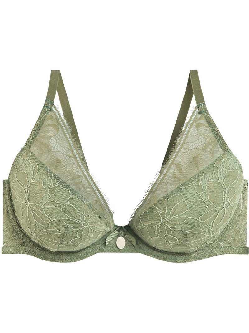 Soutien-gorge ampliforme coque moulée MASQUE - Pomm'Poire Vert - Kiabi