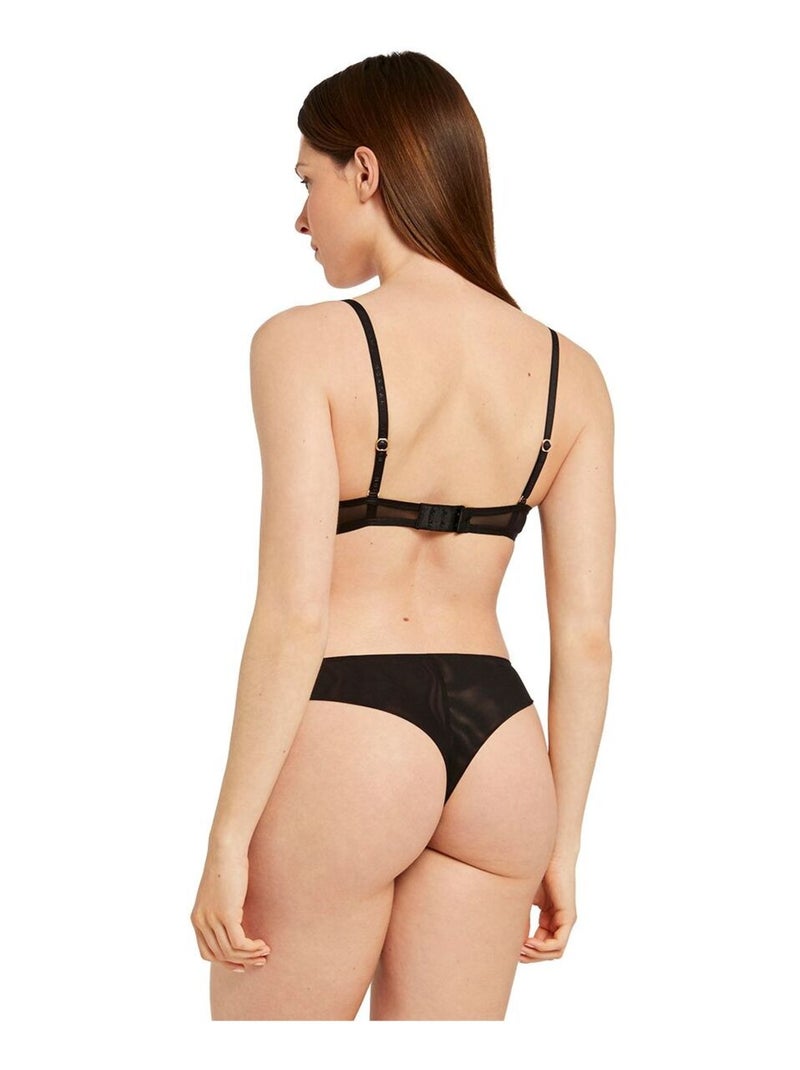 Soutien-gorge ampliforme coque moulée MAUD - Morgan Lingerie Noir - Kiabi