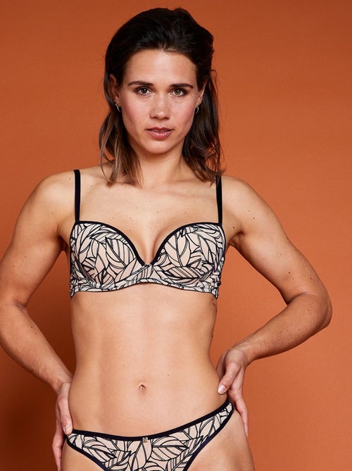 Soutien-gorge ampliforme coque moulée MYRTILLE - Camille Cerf & Pomm'Poire - Kiabi