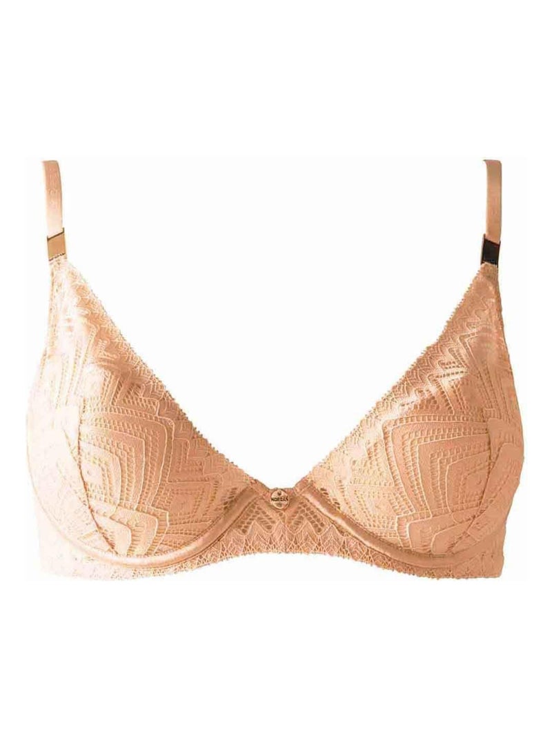 Soutien-gorge ampliforme coque moulée NINA - Morgan Lingerie Beige - Kiabi