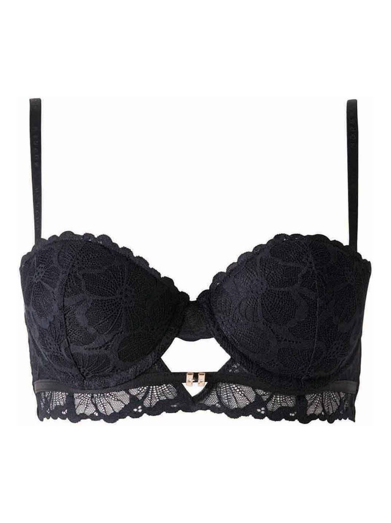 Soutien-gorge ampliforme coque moulée OPHELIE - Morgan Lingerie Noir - Kiabi