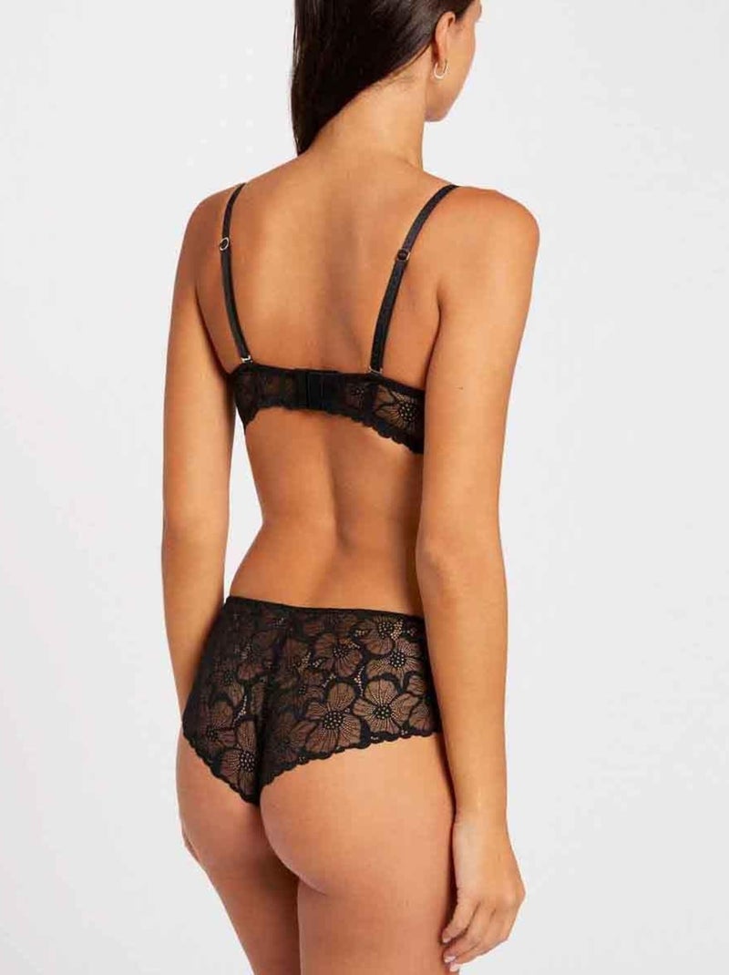Soutien-gorge ampliforme coque moulée OPHELIE - Morgan Lingerie Noir - Kiabi