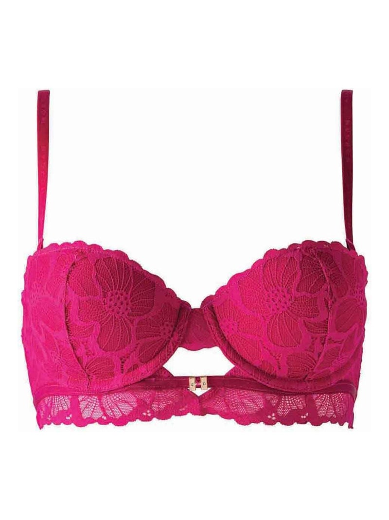 Soutien-gorge ampliforme coque moulée OPHELIE - Morgan Lingerie Rose - Kiabi