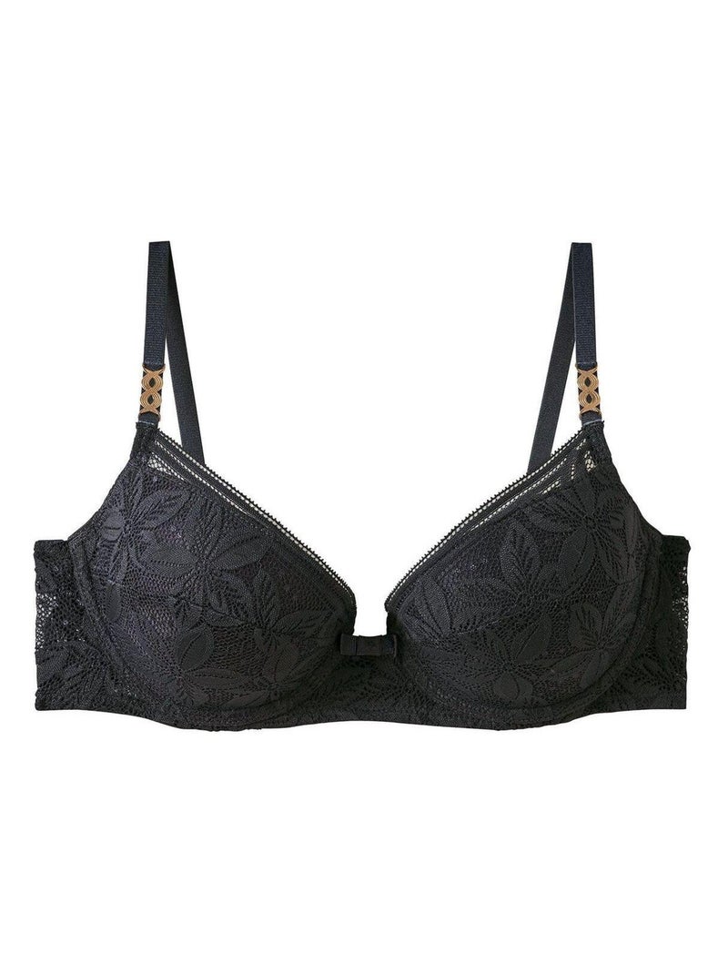 Soutien-gorge ampliforme coque moulée PAIX - Pomm'Poire Gris - Kiabi