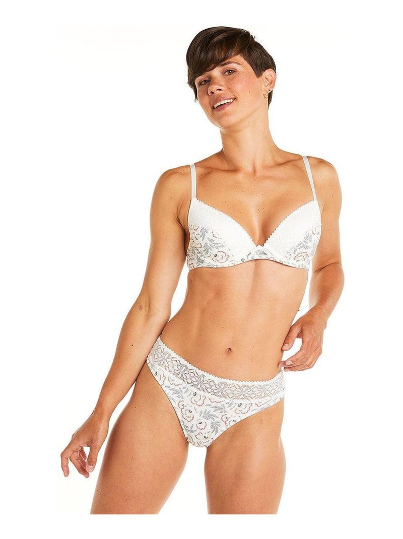 Soutien-gorge ampliforme coque moulée PALANQUIN - Pomm'Poire Multicolore - Kiabi