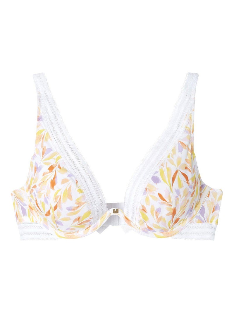 Soutien-gorge ampliforme coque moulée PAMPA - Camille Cerf & Pomm'Poire Blanc - Kiabi