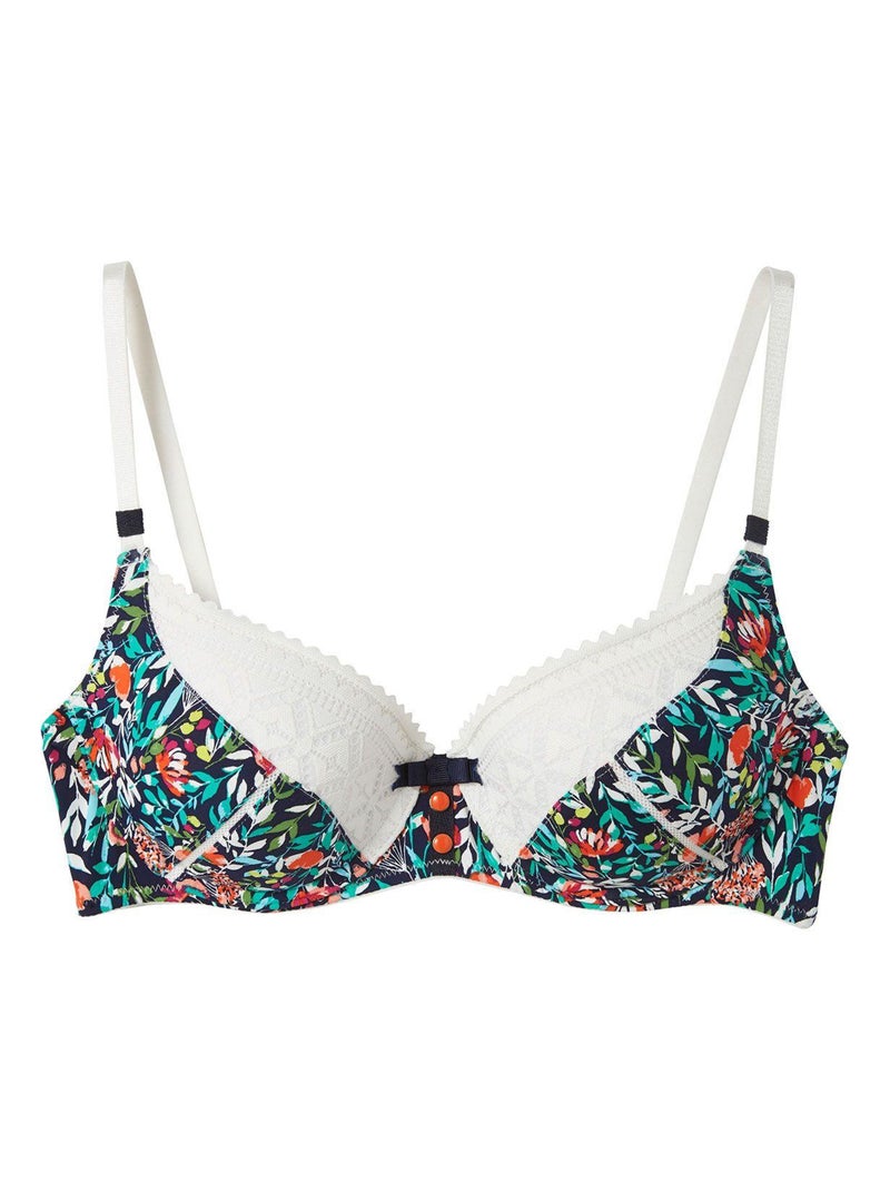 Soutien-gorge ampliforme coque moulée PAQUERETTE - Pomm'Poire Blanc - Kiabi