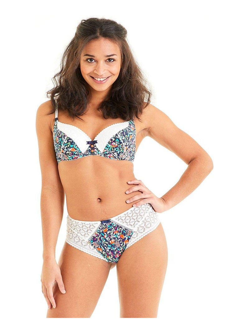 Soutien-gorge ampliforme coque moulée PAQUERETTE - Pomm'Poire Blanc - Kiabi