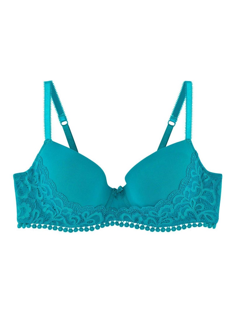 Soutien-gorge ampliforme coque moulée PIROUETTE - Pomm'Poire Vert - Kiabi