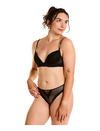 Soutien-gorge ampliforme coque moulée push-up POISON - Pomm'Poire