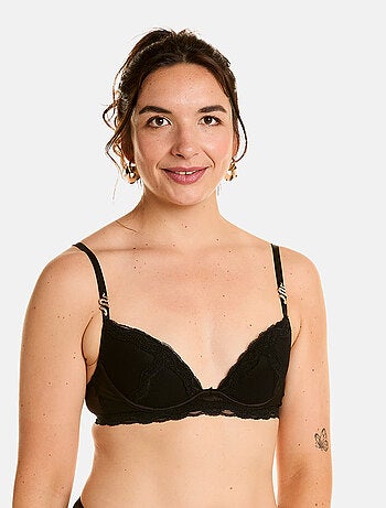 Soutien-gorge ampliforme coque moulée push-up POISON - Pomm'Poire