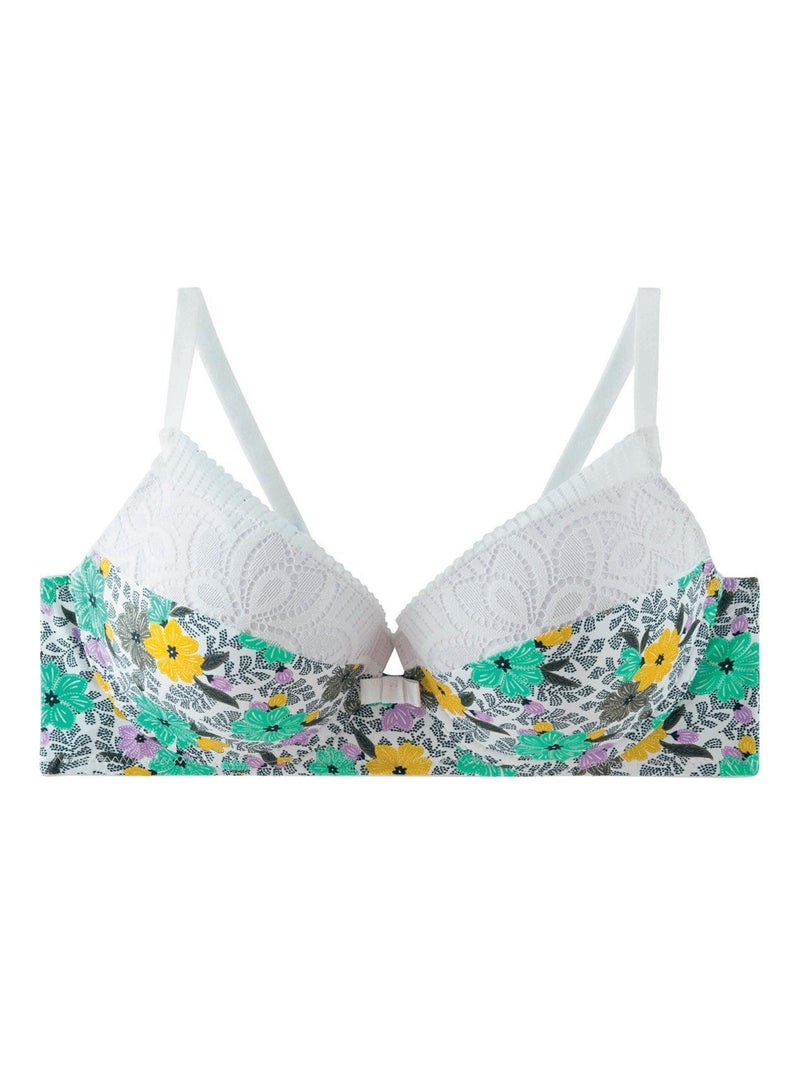 Soutien-gorge ampliforme coque moulée ROULOTTE - Pomm'Poire Multicolore - Kiabi