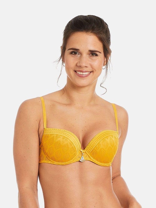 Soutien-gorge ampliforme coque moulée RUCHE - Pomm'Poire - Kiabi